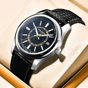 Pagani Design PD 1778 Men Automatic Watch Premium Leather Band Mechanical Watch Luminous Date Classic Automatic Watch for Men