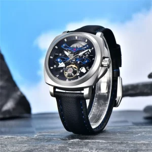 Pagani Design PD YS017 Skeleton Mechanical Watch Leather Waterproof Luminous Wristwatch Luxury Automatic Watch Custom