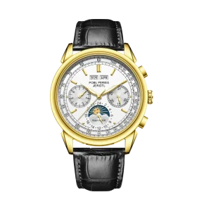 Perpetual Calendar Men’s Multifunctional Luminous Pointer Mechanical Stainless Steel Watch