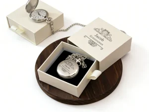 Personalized Engraved Antique Stainless Steel Quartz Movement Pocket Watch Wedding Groomsmen Gift Best Man Favor for Men