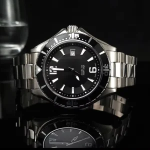 Personalized Self Winding Automatic Watch Stainless Steel Men’s Mechanical Watch