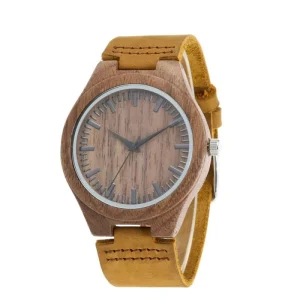 Personalized Walnut Wooden Watch