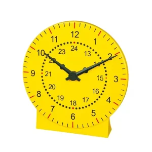 Plastic Clock Model for Mathematics Time Learning