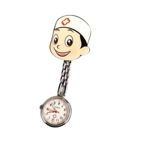 Pocket Watch Stainless Steel for Nurse Watch Fob