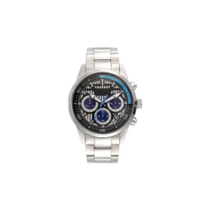 Polished Stainless Steel Men’s Chronograph Watch Date Display and Sporty Luxury Design for Casual and Formal Wear