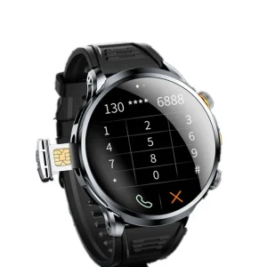 Popular WiFi GPS Android Smart Watch H18 HD 1000mAh Big Screen Waterproof IP67 Heart Rate BT 4G SIM Card Video Call Sport