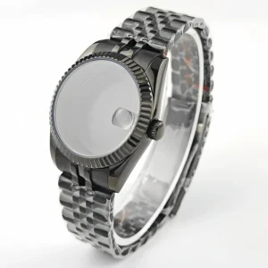 Private Design Stainless Steel Watch Mechanical Movement 3BAR Water Resistance Blue Sapphire Crystal 41mm