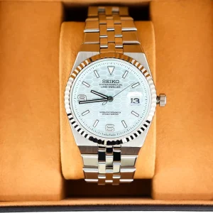 Professional Automatic Mechanical Stainless Steel Ice Blue Dial High Quality Wrist Watch for Men
