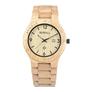 Quartz OEM Brand Hands Wristwatches Custom Logo Wooden Watch Wrist Watch Men Wood Watch