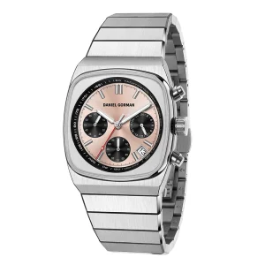 Quartz Watch 36mm Sapphire Crystal 5ATM Waterproof Luminous Stainless Steel Men’s Everyday Wear Watch