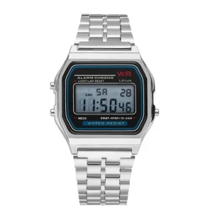 Quartz Watch Fashion Mens Gold Digital Watch