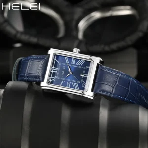 Quartz Watch Men’s Casual Ancient Roman Digital Dial Waterproof Luminous