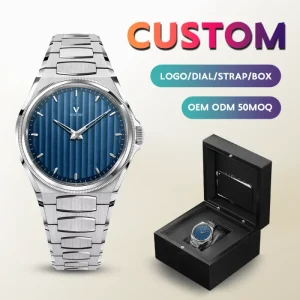 Quartz Watch Men’s Luxury Quartz Watch Luminous Waterproof Sport Geneva Fitron Watch Japan Quartz Price Titanium