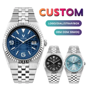 Quartz Watch Men’s Women Luxury Fashion Square 32mm Stainless Steel Slim Waterproof Watch