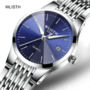 Quartz Watches Waterproof Fashion Man Watch Women Stainless Steel Watch Custom