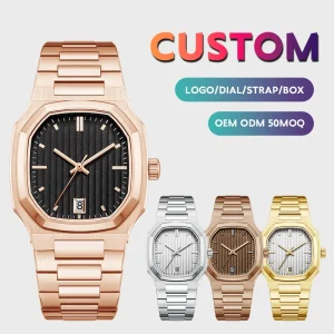 Quartz Watches for Women Luxury Quartz Watch Quartz Watches for Men Waterproof Luminous Chronograph Leather Digital