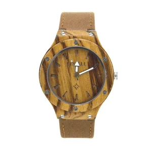 Quartz Watches with Wood Bezel Handmade From Wood