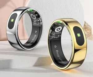 R08 AI Smart Ring Health Tracker Transparent Tech Heart Rate Sleep Monitor Fitness Jewelry For Men Women OEM Waterproof