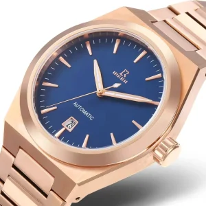 RB-913 OEM Custom Logo 316L Luxury Business Watch Case Unisex Stainless Steel Mechanical Movement Repeater 10ATM