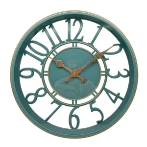 REIDA Antique Retro Wall Clock Vintage Needle Display Custom Home Decorative Clock Living Room