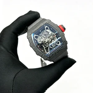 RM35-01 Men’s Mechanical Watch Luxury Design Carbon Fiber Sporty Men’s Watch