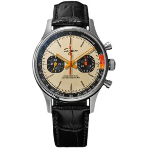RTS High Quality Steel Sapphire pilot Seagull Mechanical Chronograph Manual Hand Winding Movement Watch for Sale