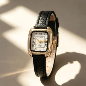 Rectangular Strap Women’s Watch Vintage Style Fashion Student Quartz Wristwatch