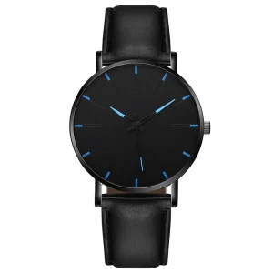 Relogio Masculino Men’s Watch Fashion Leather Quartz Watch Casual Sports Watches Men Luxury Wristwatch Hombre Hour Male Clock