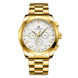 Reloj Para Hombre Custom Low MOQ Watch Quality OEM Mechanical Stainless Steel Mens Sliver Gold Men Automatic Watches