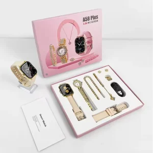 Reloj Smart Bracelet A58 Plus Digital Watch Set Luxury Gift Watch with Fitness Tracker Reloj Smart Watch