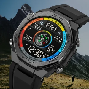 Relojes Deportivos SKMEI 2209 Digital Sport Watch 5BAR Water Resistant TPU Strap Chronograph