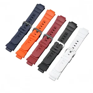 Replacement Wrist Watch Bands Strap for Casio AW 590 AW 591 AW 5230 AW 282B AWG M100 AWG M101 G 7700 G 7710