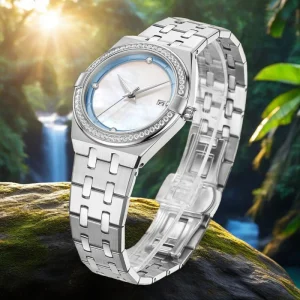 Retro Personality Casual Women’s Stainless Steel Watch Fashion Trend Ladies Watches Factory OEM Waterproof Watch for Women