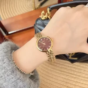 Retro Vintage High End Women’s Quartz Analog Watch Stainless Steel 1 Year Battery Life Miyota Movement Luxury Style Alloy