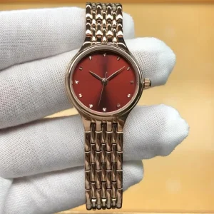 Rose Gold Women’s Watch 316L Stainless Steel Japan Movement Custom Dial Classic Minimalist Elegant Watch