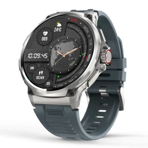 Rotating Smart Watch for Men 710Mah Large Battery Outdoor Sport Fitness Tracker BT Call Waterproof Smart Watch Accessories