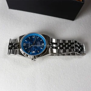 Round Waterproof Wristwatch NH35 Movement Automatic Mechanical Men Watch