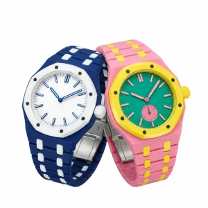 Royal Popular Series Precise Fit Colorful Strap Unisex Fashion Mechanical Watch