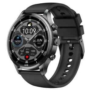 S96 Fitness Smartwatch with Touch Screen Compass for Sports and Outdoor Enthusiasts Calling Music Health Monitoring Waterproof
