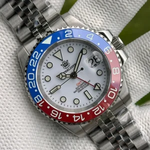 SD1993 White Dial 40.5mm NH34 Automatic Mechanical Watch 300M Waterproof Four Hands Ceramic Bezel Mens Dive Watches