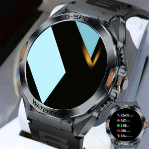 SENBONO H89 Round Men Smart Watch HD Big Screen Answer Calls Blood Pressure Heart Rate Waterproof Sports Tracking Smartwatch Men