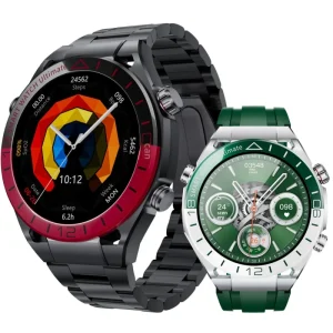 SK41 Smart Watch 1.52-inch Calling Extraordinary Master Men’s Business APP Push Green Water Ghost Model