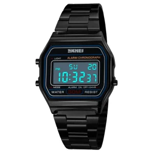 SKMEI 1123 Men’s Watch 30m Waterproof Watch for Men with Chronograph Luminous Alarm Multifunctional Male Wristwatch
