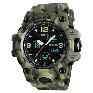 SKMEI 1155B Brand Name Relojes Waterproof Quartz Digital Sport Running Wrist Watches for Men