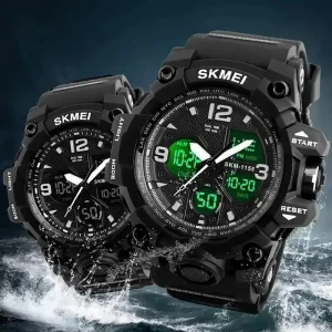 SKMEI 1155B Factory Price Chronograph LED Waterproof Alarm Digital Sport Wrist Men Watch
