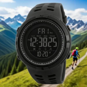 SKMEI 1251 Watch Men Wrist Electronics Relojes Digitales Waterproof Men’s Digital Sport Watch