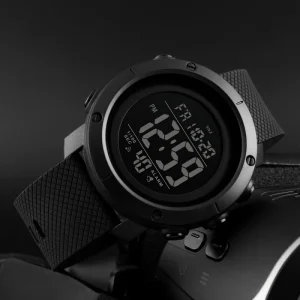 SKMEI 1434 Digital Sport Watch Water Resistant LED Display 5ATM ABS Case