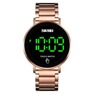 SKMEI 1550 Digital Watch Touch Screen LED Wrist Watch Men’s Watches
