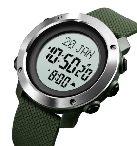SKMEI 1728 New Fashion Religious Homage to Watch Muslim Qibla Watch