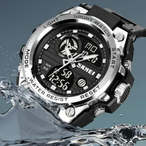 SKMEI 2031 Classic Sport Digital Watch Water Resistant LED Display with Alarm